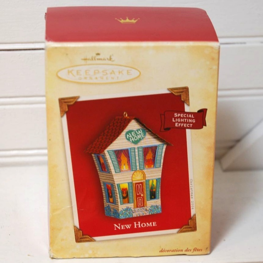 New Home Christmas Ornament Vintage 2004 Holiday decoration Y2K NWOT